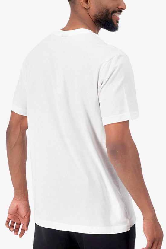 T-Shirt Maniche Corte Logo Piccolo-champion-Bianco-Uomo-219838 ww001-