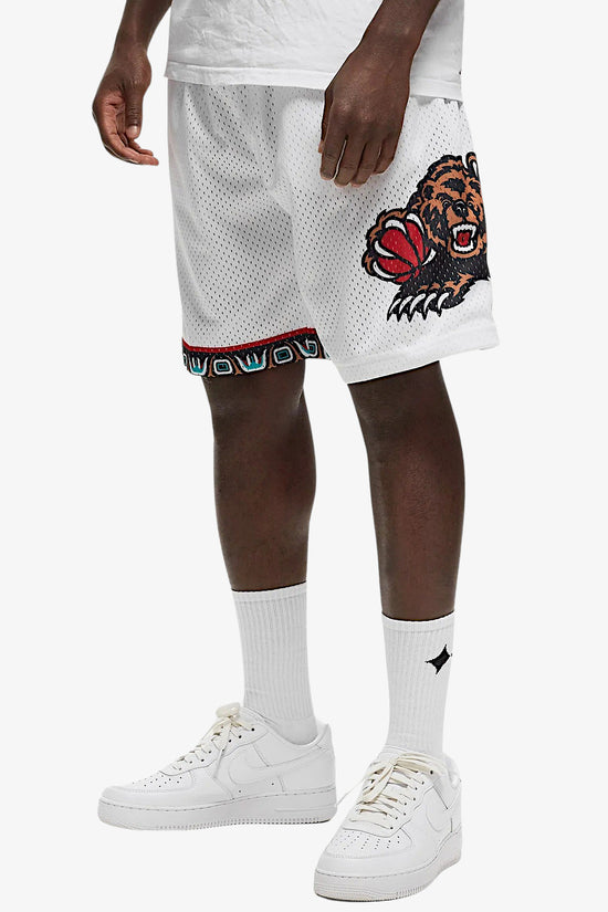 Shorts Swingman Vancouver Grizzlies-mitchell&ness-Bianco-Uomo-Smshcp18155-vgrwhit98-