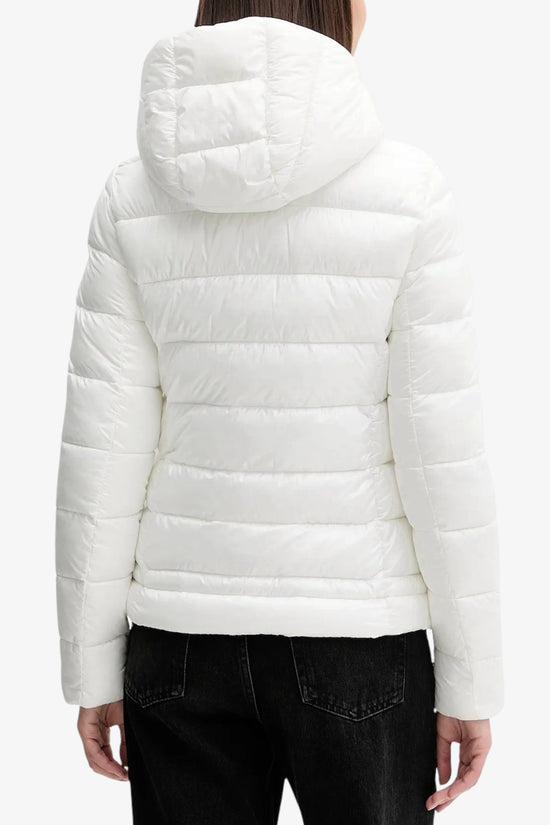 Piumino Full Zip Con Cappuccio Caroll-blauer-Bianco-Donna-25wbldc02072 006648 100bi-