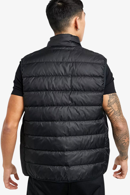 Piumino Smanicato Essentials-adidas performance-Nero-Uomo-Hz5728-