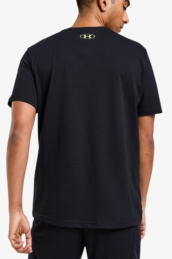 T-Shirt Maniche Corte Boxed Sportstyle-under armour-Nero-Uomo-1329581 004-