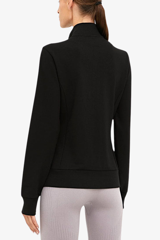 Felpa Full Zip Evolution-emporio armani ea7-Nero-Donna-8ntm43 tj9rz 1200-