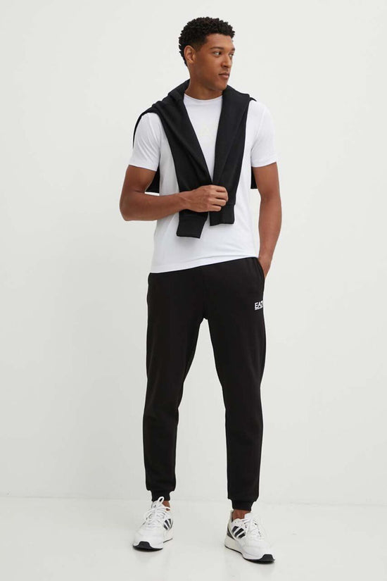 Pantaloni Logo Series-emporio armani ea7-Nero-Uomo-8npp66 pjvrz 1200-