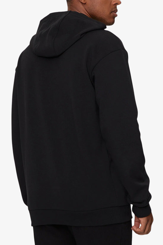 Felpa Con Cappuccio Big Logo Gommato-adidas performance-Nero-Uomo-Ir9181-