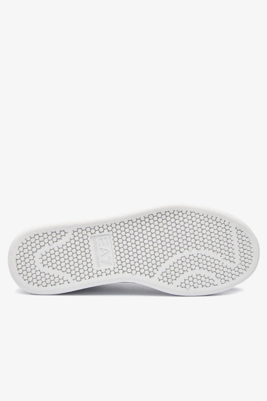 Scarpe Uomo New CC Con Logo Embossed-emporio armani ea7-Bianco-Uomo-X8x001 xcc51 00001-