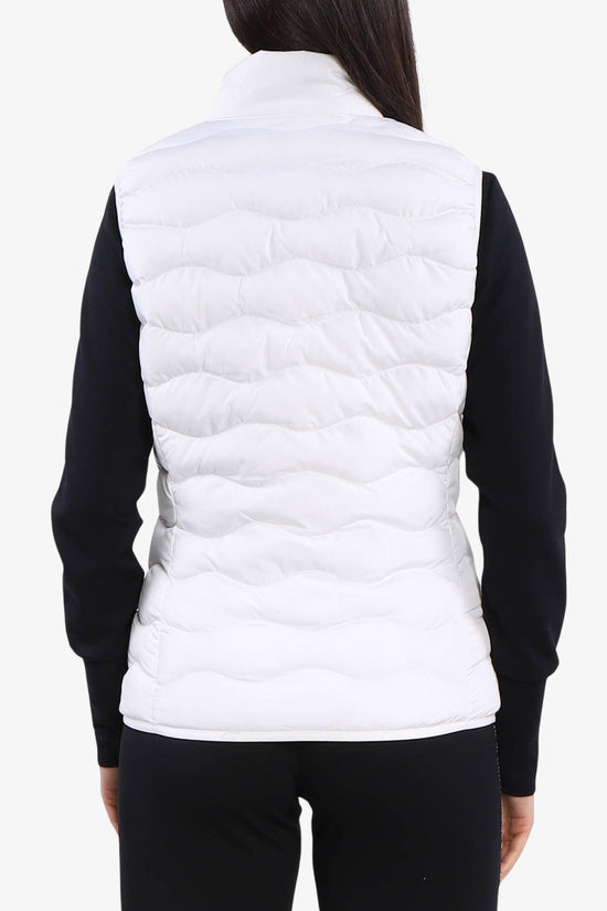 Gilet Piumino Full Zip Core Lady Packable-emporio armani ea7-Bianco-Donna-8ntq08 tnf8z 1100-