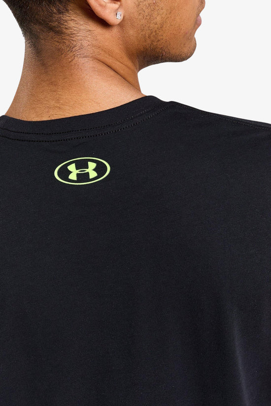 T-Shirt Maniche Corte Boxed Sportstyle-under armour-Nero-Uomo-1329581 004-