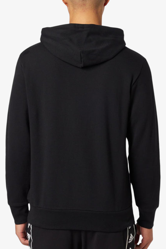 Felpa Con Cappuccio Essentials Big Logo-adidas performance-Nero-Uomo-Ic9363-