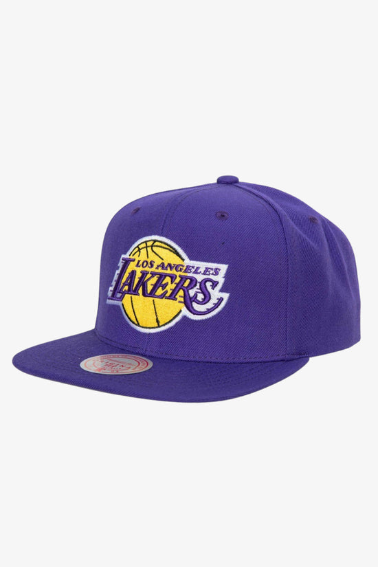 Cappellino Snapback Team Ground 2.0 Los Angeles Lakers-mitchell&ness-Viola-Uomo-Hhss3256 lalyyppppurp-