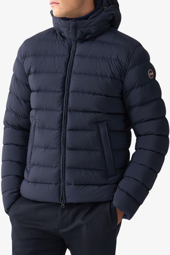 Piumino Full Zip Con Cappuccio Staccabile-colmar-Blu-Uomo-1252 4zp 68-