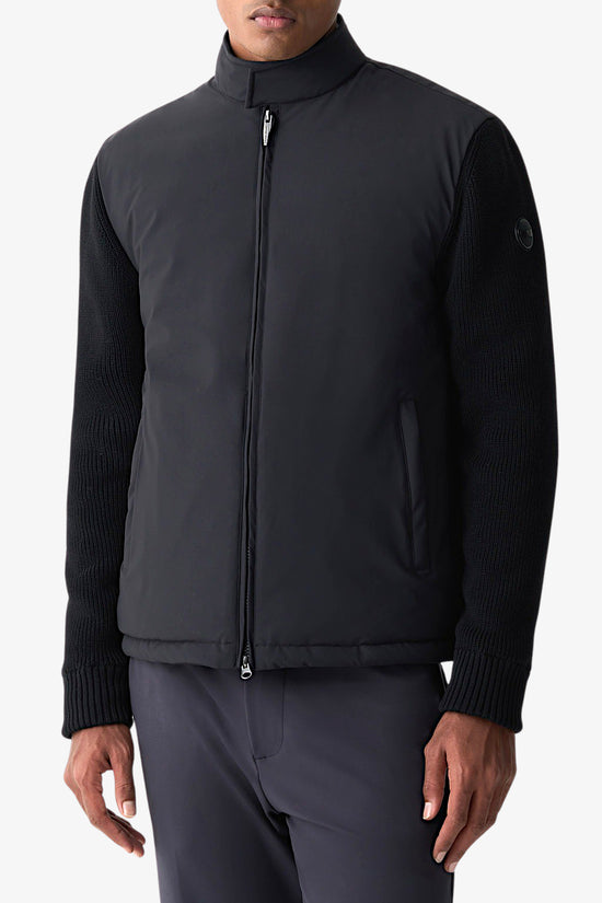 Piumino Full Zip Con Maniche E Retro In Maglia-colmar-Nero-Uomo-1152 8zr 99-