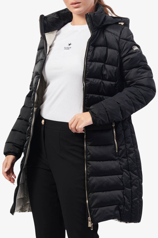 Piumino Full Zip Con Cappuccio yes zee