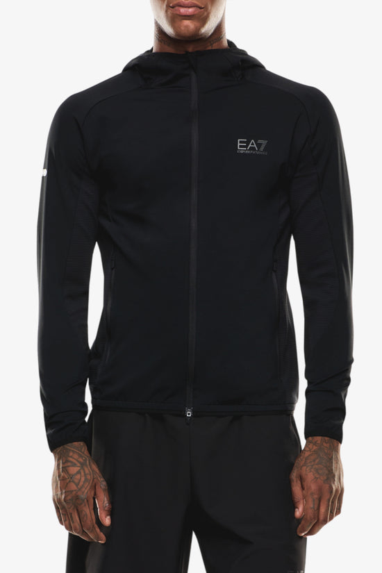 Felpa Full Zip Con Cappuccio Dynamic Athlete In Tessuto Tecnico VIGOR7 emporio armani ea7