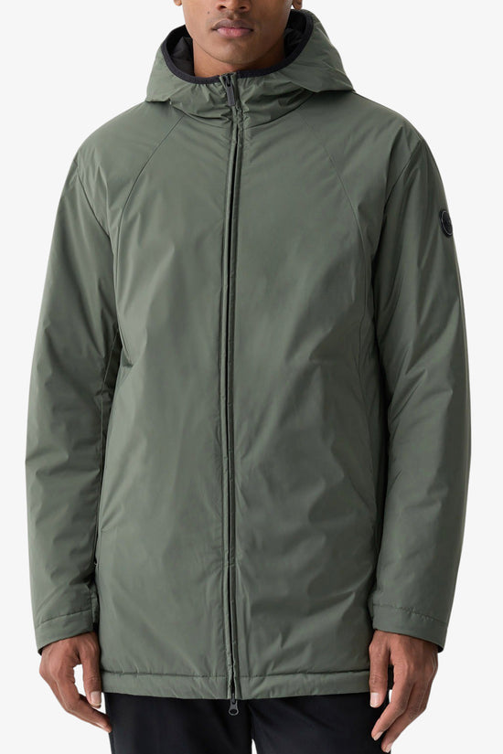 Giubbotto Lungo Full Zip Con Cappuccio Stretch-colmar-Verde-Uomo-1129 4wx 498-
