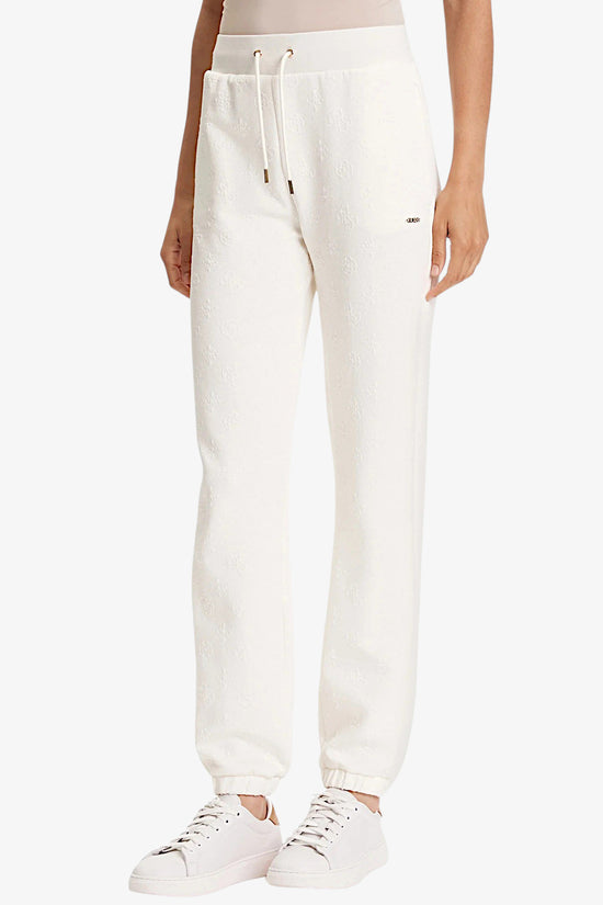 Pantaloni 3D Peony-guess-Bianco-Donna-V5yb06kbsl2 f0ep-