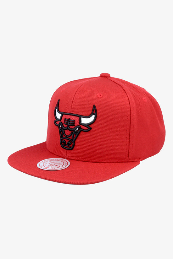 Cappellino Snapback Team Ground 2.0 Chicago Bulls-mitchell&ness-Rosso-Uomo-Hhss3256 cbuyypppred1-