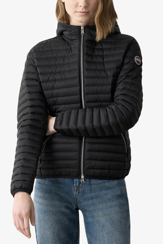 Piumino Full Zip Con Cappuccio-colmar-Nero-Donna-2224a 9vx 99-