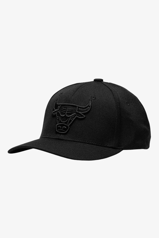 Cappellino Snapback NBA Team Logo Chicago Bulls-mitchell&ness-Nero-Uomo-Hhssintl101-cbuyypppblck-