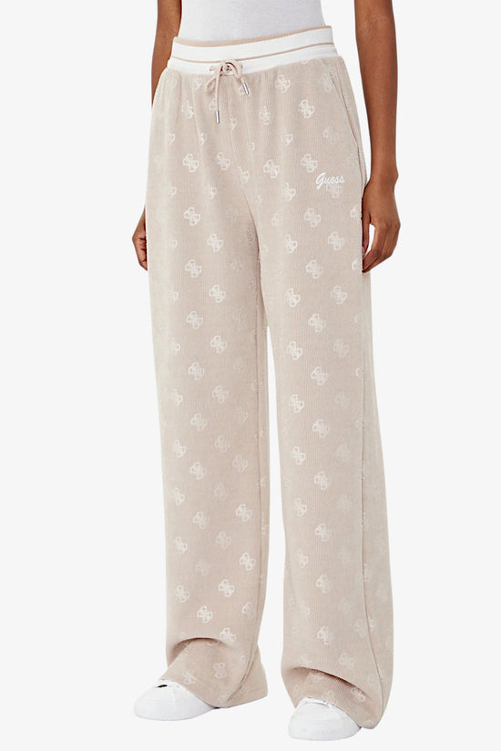 Pantaloni In Velluto A Coste Paulina-guess-Beige-Donna-V5bb00k1902 cocb-