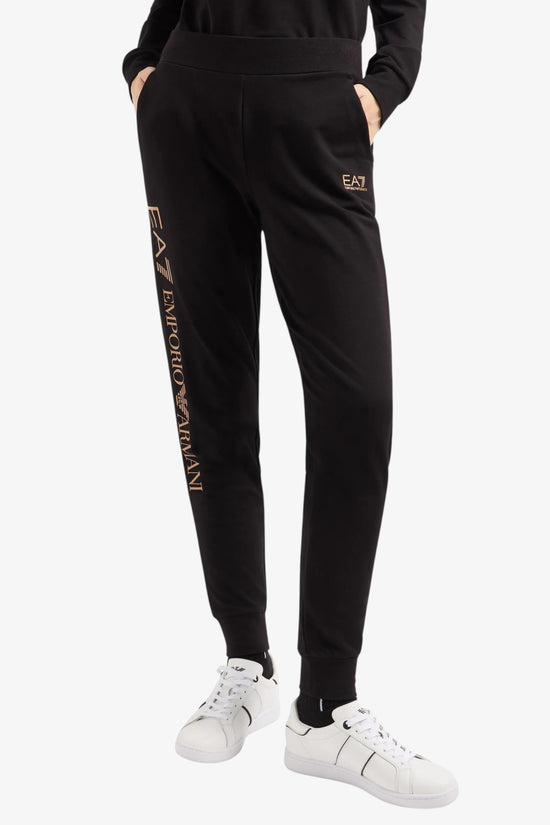 Pantaloni Shiny-emporio armani ea7-Nero-Donna-8ntp85 tjtxz 0210-