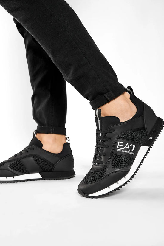 Scarpe Black & White-emporio armani ea7-Nero-Uomo-X8x027 xk050 a120-