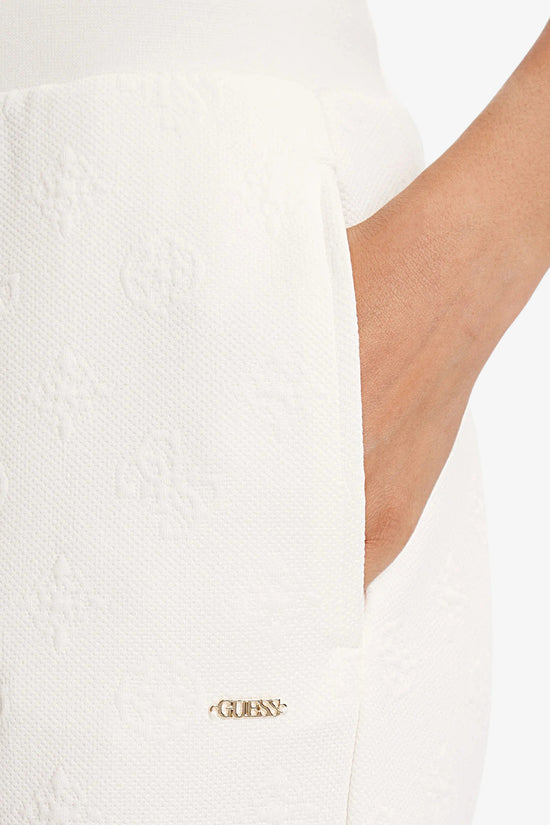 Pantaloni 3D Peony-guess-Bianco-Donna-V5yb06kbsl2 f0ep-