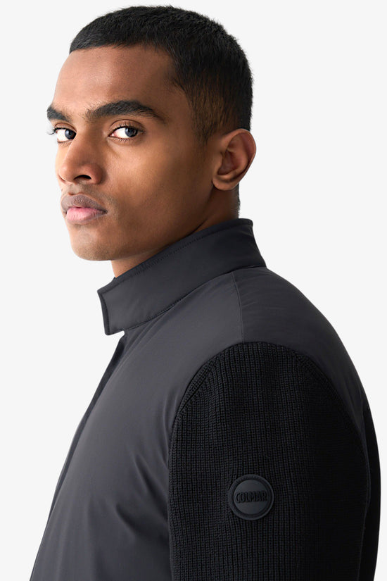 Piumino Full Zip Con Maniche E Retro In Maglia-colmar-Nero-Uomo-1152 8zr 99-