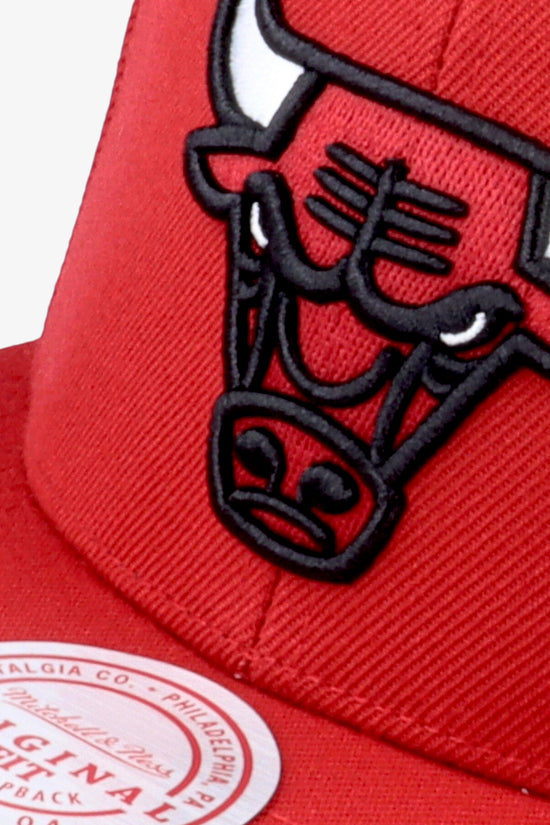 Cappellino Snapback Team Ground 2.0 Chicago Bulls-mitchell&ness-Rosso-Uomo-Hhss3256 cbuyypppred1-