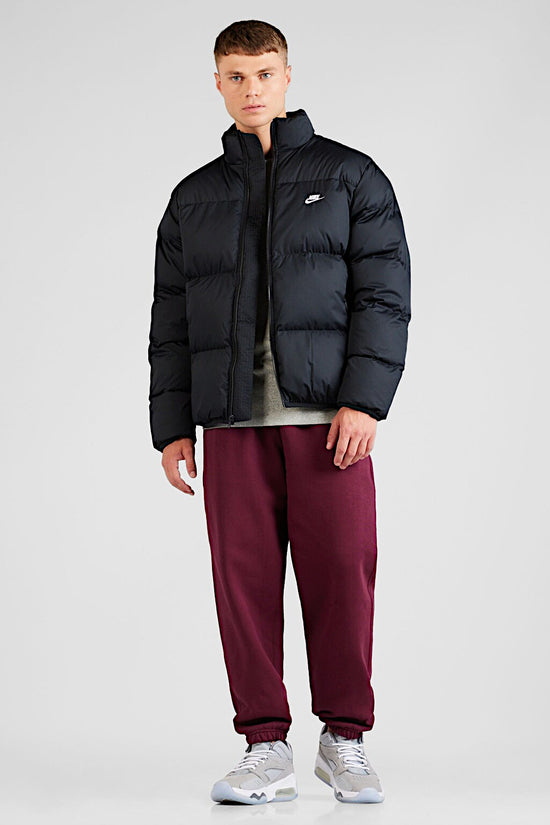 Piumino Full Zip Club-nike sportswear-Nero-Uomo-Fb7368 010-