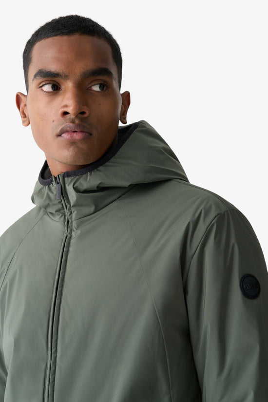 Giubbotto Lungo Full Zip Con Cappuccio Stretch-colmar-Verde-Uomo-1129 4wx 498-