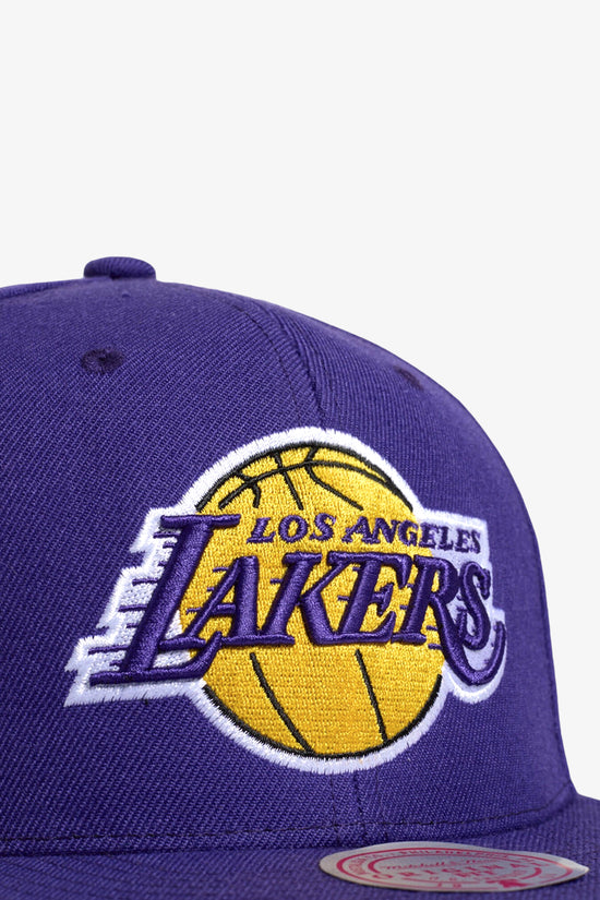 Cappellino Snapback Team Ground 2.0 Los Angeles Lakers-mitchell&ness-Viola-Uomo-Hhss3256 lalyyppppurp-