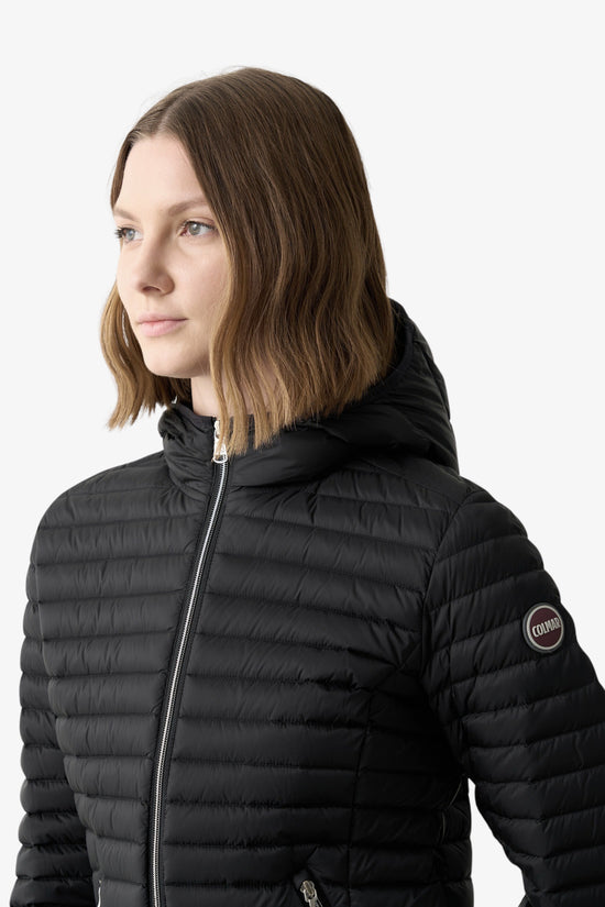 Piumino Full Zip Con Cappuccio-colmar-Nero-Donna-2224a 9vx 99-