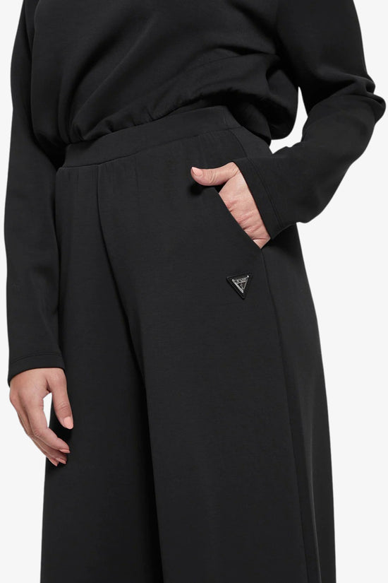 Pantaloni Palazzo Olympe-guess-Nero-Donna-V4yb07kcay2 jblk-