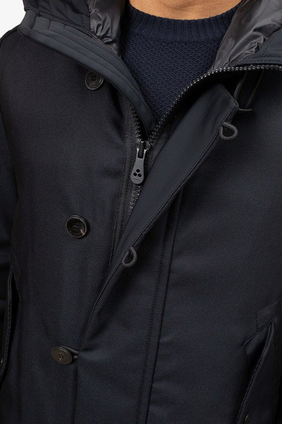 Parka Full Zip Con Cappuccio Kasa Ki 03-peuterey-Blu-Uomo-Peu4852 01111871 215-