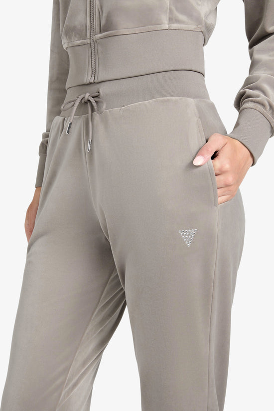 Pantaloni Couture In Ciniglia-guess-Grigio-Donna-V3bb27k0232 g9l3-
