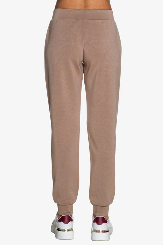 Pantaloni Olympe-guess-Marrone-Donna-V4yb08kcay2 g1k8-