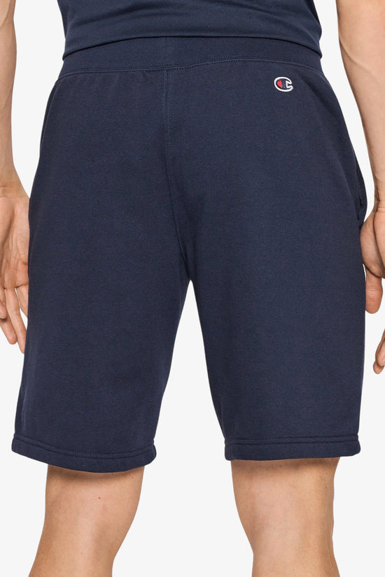 Bermuda Big Logo Verticale Ricamato-champion-Blu-Uomo-217063 bs538-