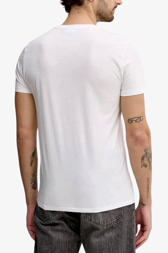 T-Shirt Maniche Corte In Cotone Pima-lacoste-Bianco-Uomo-Th6709 00 001-