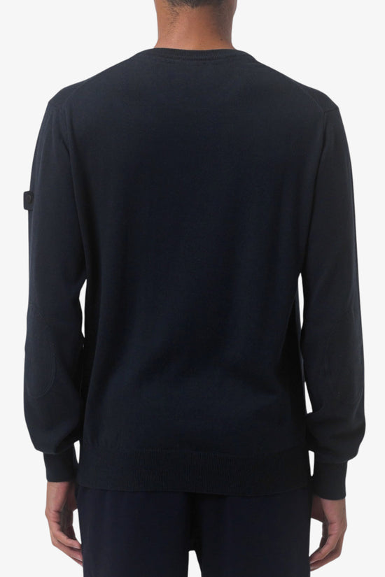 Maglione Girocollo Leggero In Lana E Cotone Exmoor 07-peuterey-Blu-Uomo-Peu5611 99011919 215-