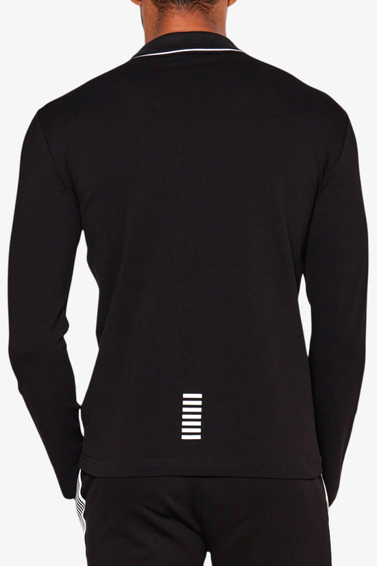Polo Maniche Lunghe Core Identity-emporio armani ea7-Nero-Uomo-8npf17 pjvuz 1200-