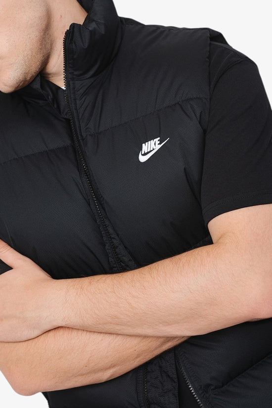 Gilet Piumino Full Zip Club-nike sportswear-Nero-Uomo-Fb7373 010-