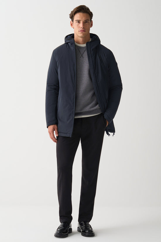 Giubbotto Lungo Full Zip Con Cappuccio Stretch-colmar-Blu-Uomo-1129 4wx 68-