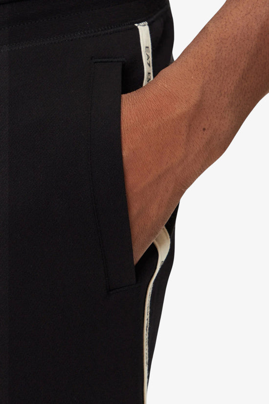 Pantaloni Bande Logo Series-emporio armani ea7-Nero-Uomo-7m000974 af10377 uc001-