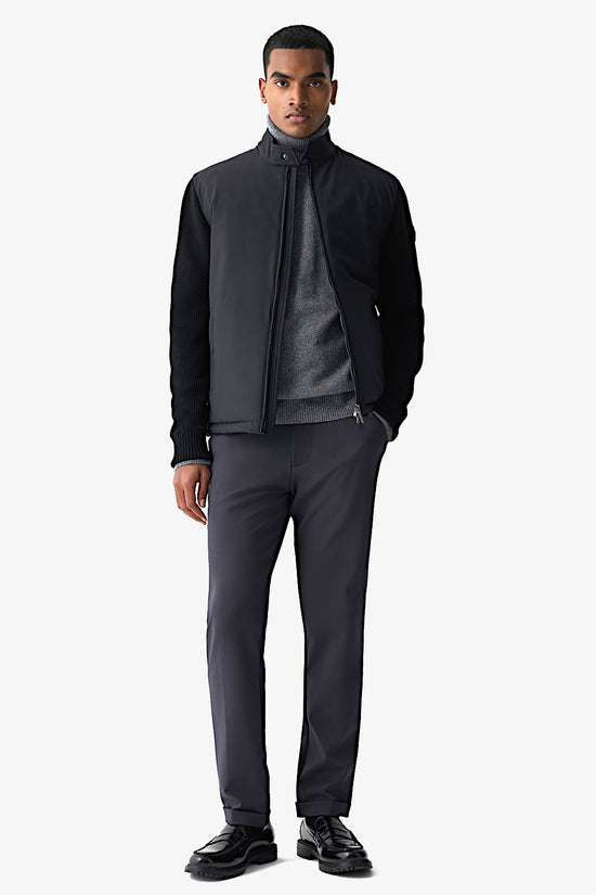 Piumino Full Zip Con Maniche E Retro In Maglia-colmar-Nero-Uomo-1152 8zr 99-