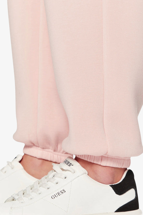 Pantaloni Logo Strass Cecilia Scuba-guess-Rosa-Donna-V4bb13k7uw2 g6o1-