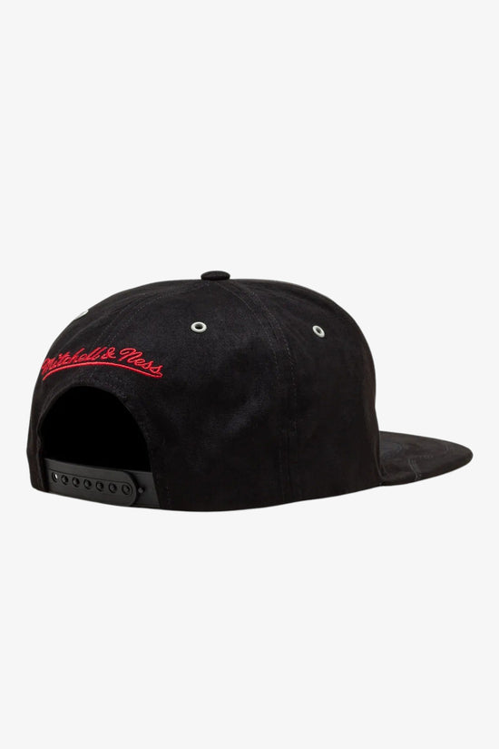 Cappellino Snapback Day 4 Chicago Bulls-mitchell&ness-Nero-Uomo-Hhss5822 cbuyypppbkrd-