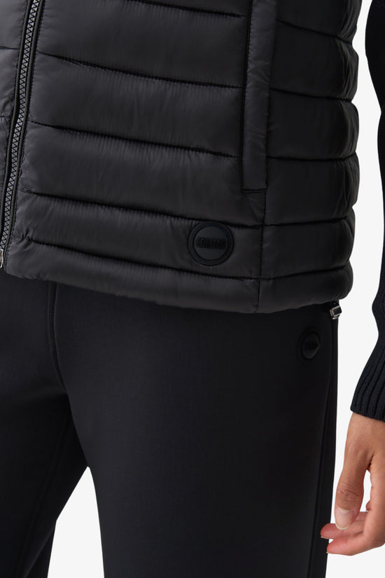 Piumino Full Zip Con Maniche In Maglia-colmar-Nero-Donna-2096 6zp 99-