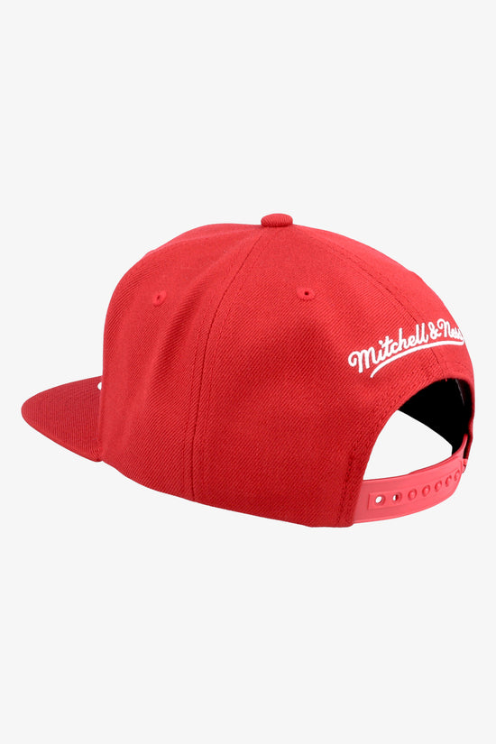 Cappellino Snapback Team Ground 2.0 Chicago Bulls-mitchell&ness-Rosso-Uomo-Hhss3256 cbuyypppred1-