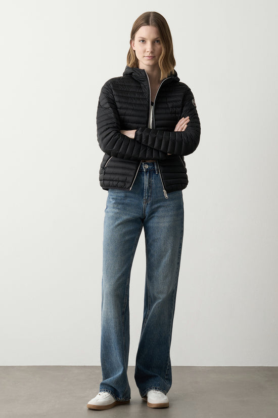 Piumino Full Zip Con Cappuccio-colmar-Nero-Donna-2224a 9vx 99-