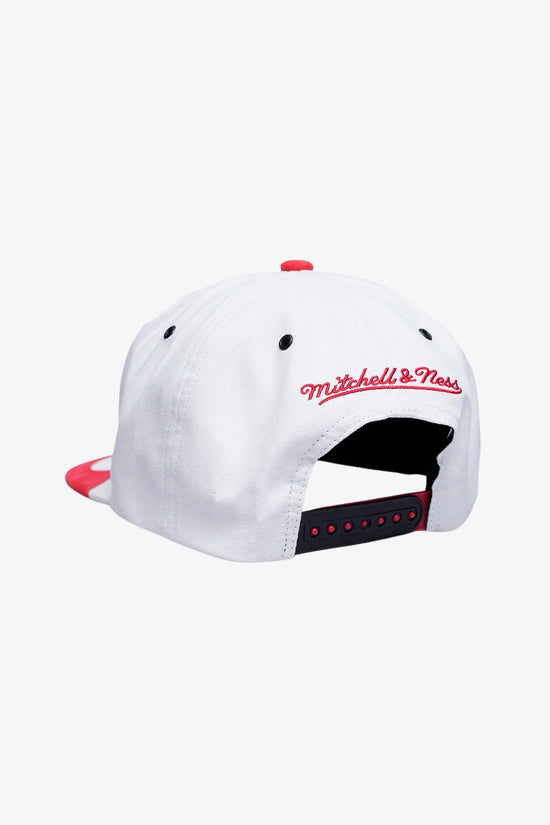 Cappellino Snapback Day 4 Chicago Bulls-mitchell&ness-Bianco-Uomo-Hhss5822 cbuyypppwhrd-